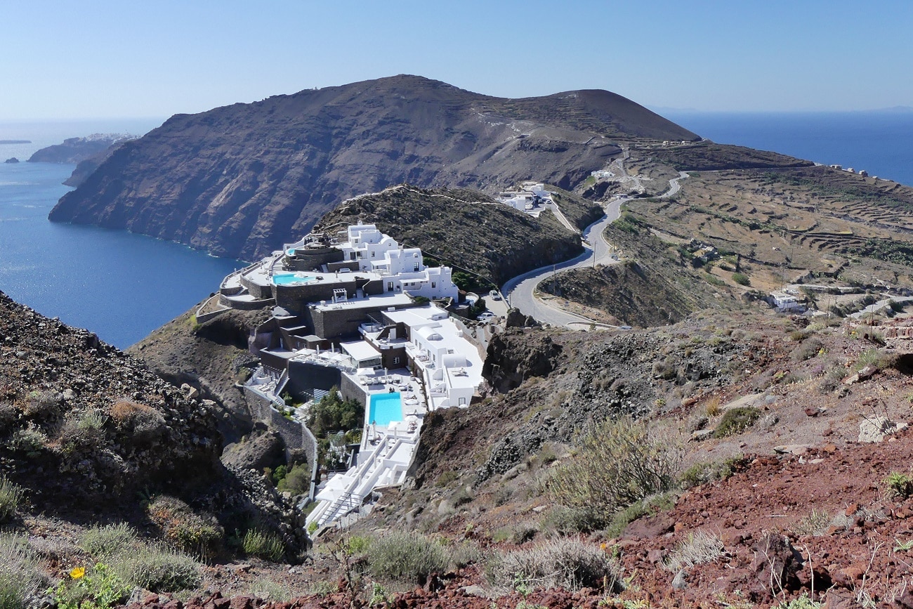 Randonnee A Faire Sur Lile De Santorini En Grece Oia Fira