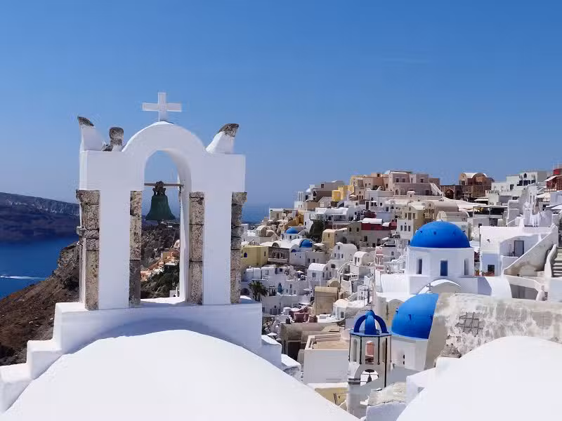 Ruelles blanches d'Oia
