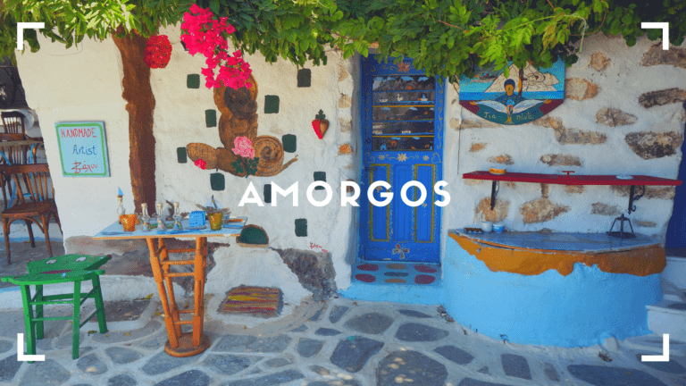 Amorgos dans les Cyclades, l’île du Grand Bleu