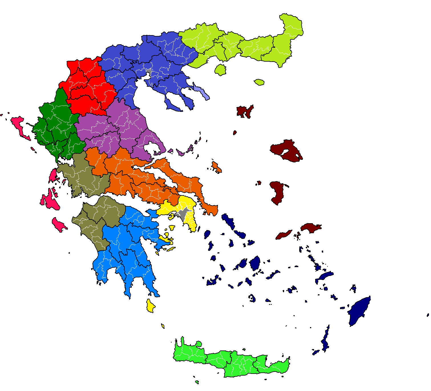 Les Régions De Grèce Quelle Région Grecque Visiter