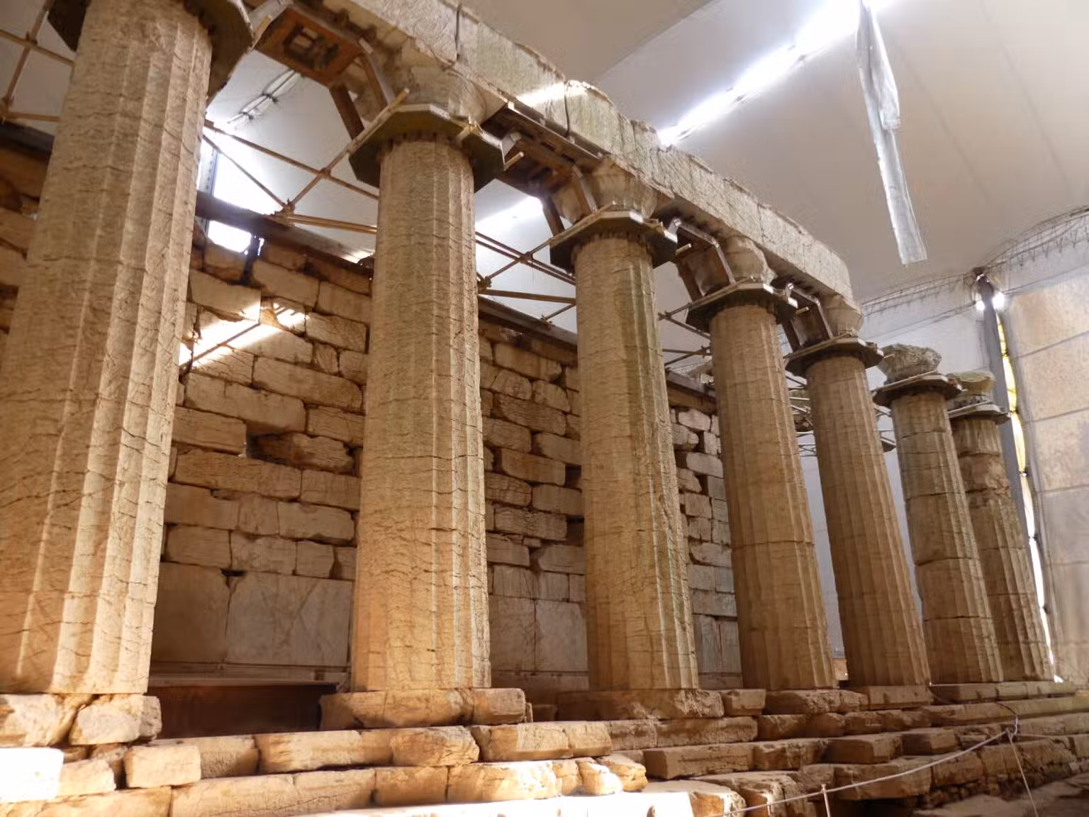 Temple d'Apollon Bassae Péloponnèse