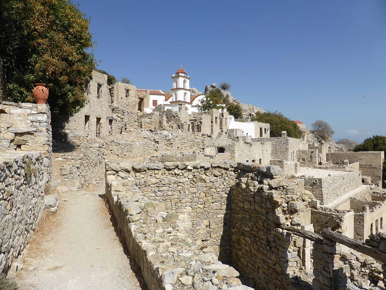 Village abandonné de Mikro Chorio