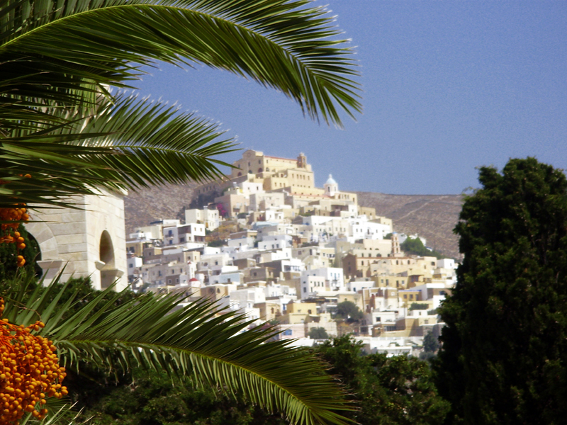 Ano Syros village médiéval catholique Cyclades