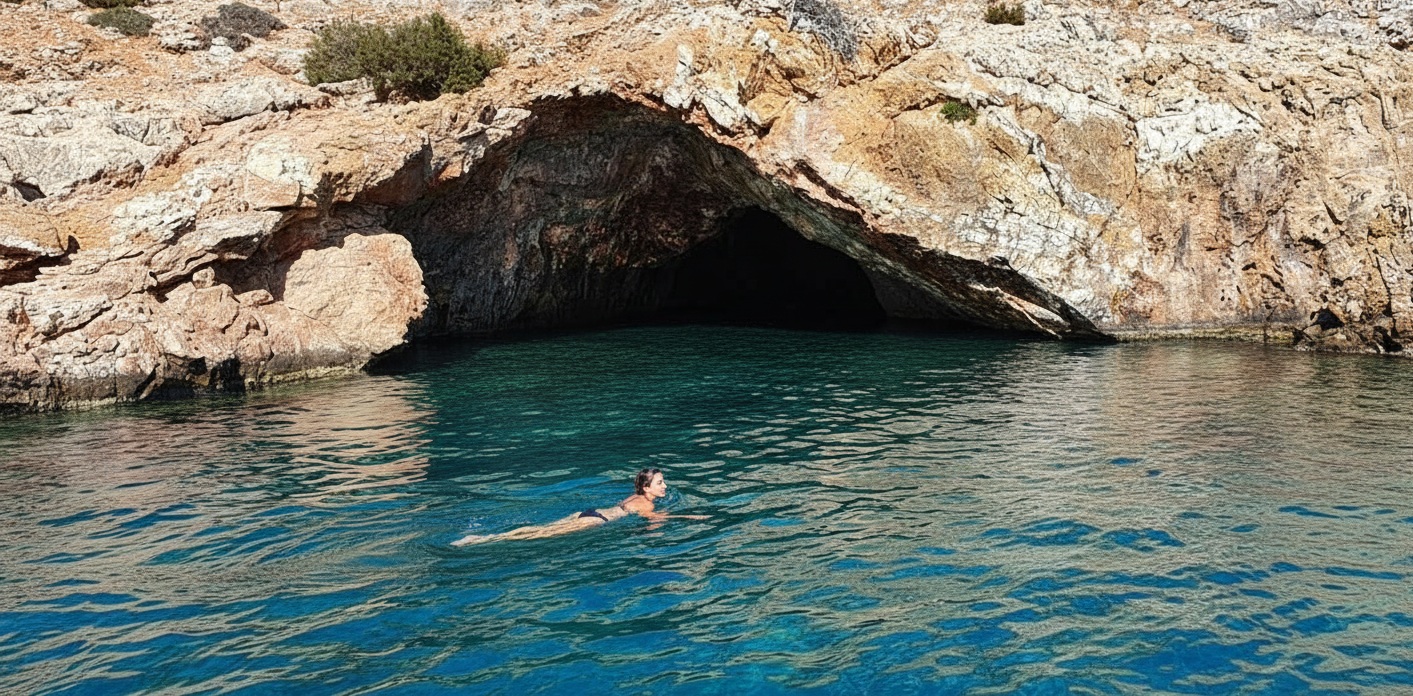la grotte de Rina