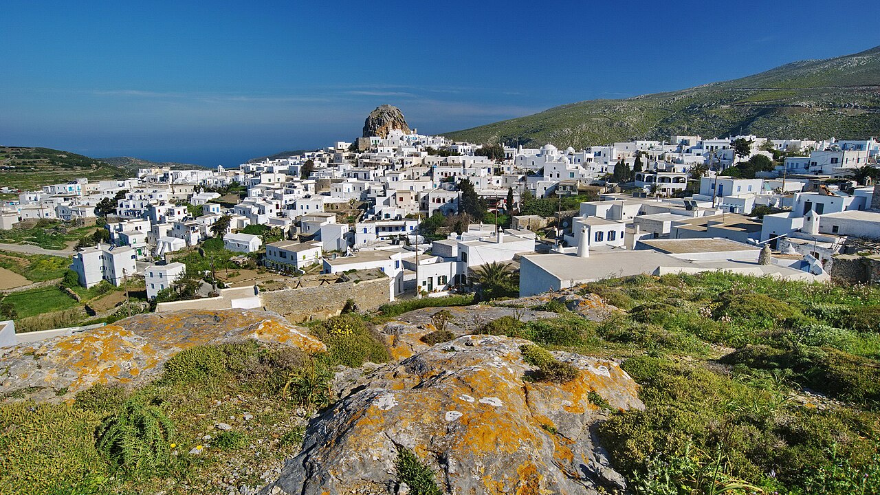 Chora d'Amorgos — capitale perchée