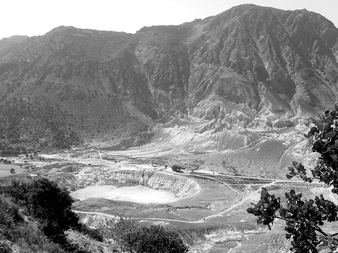 Cratère Stefanos du volcan de Nisyros