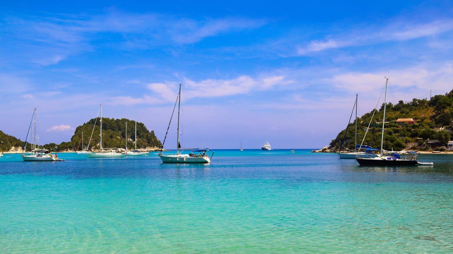 Eau cristalline de Paxos