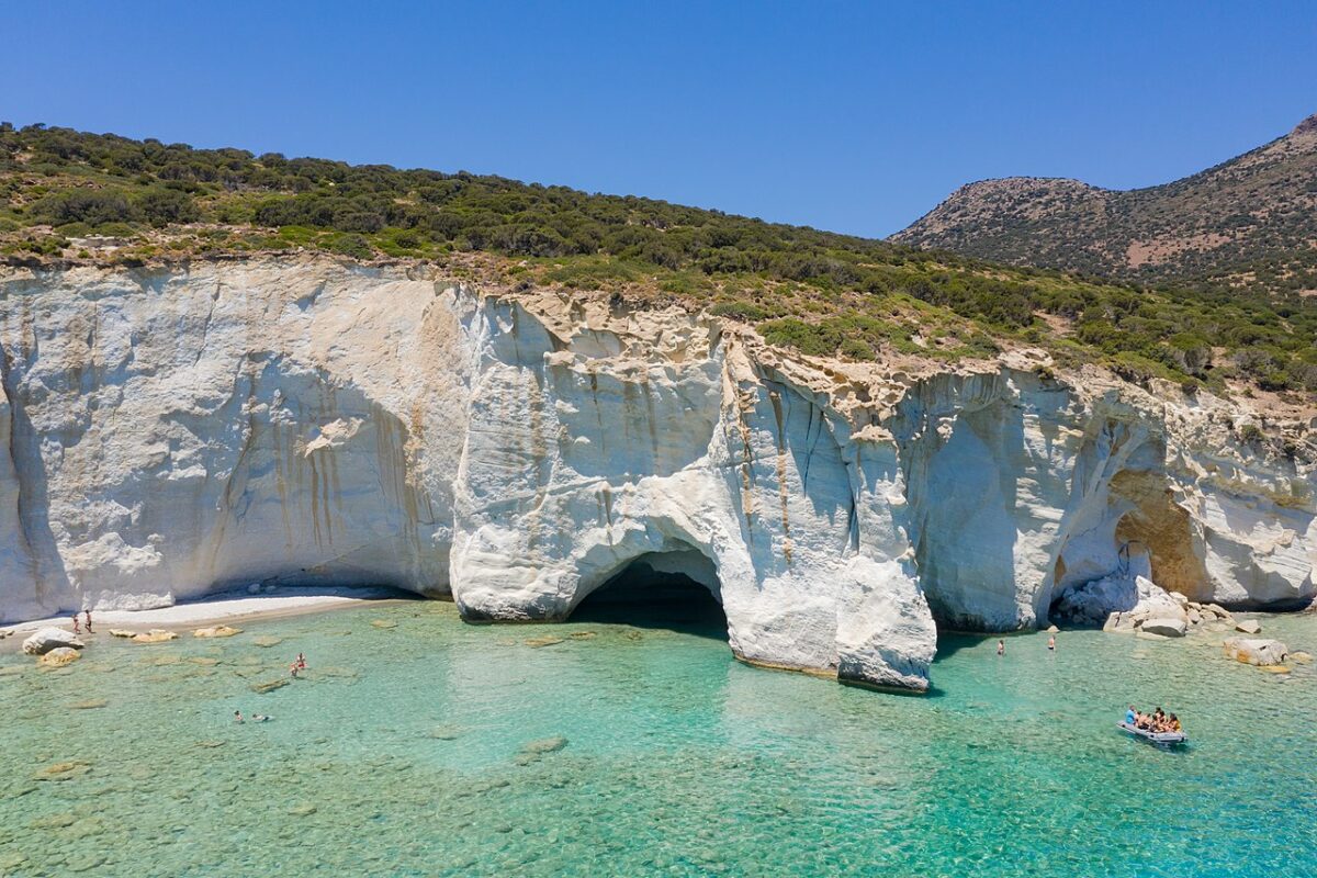 Excursion en bateau autour de Milos