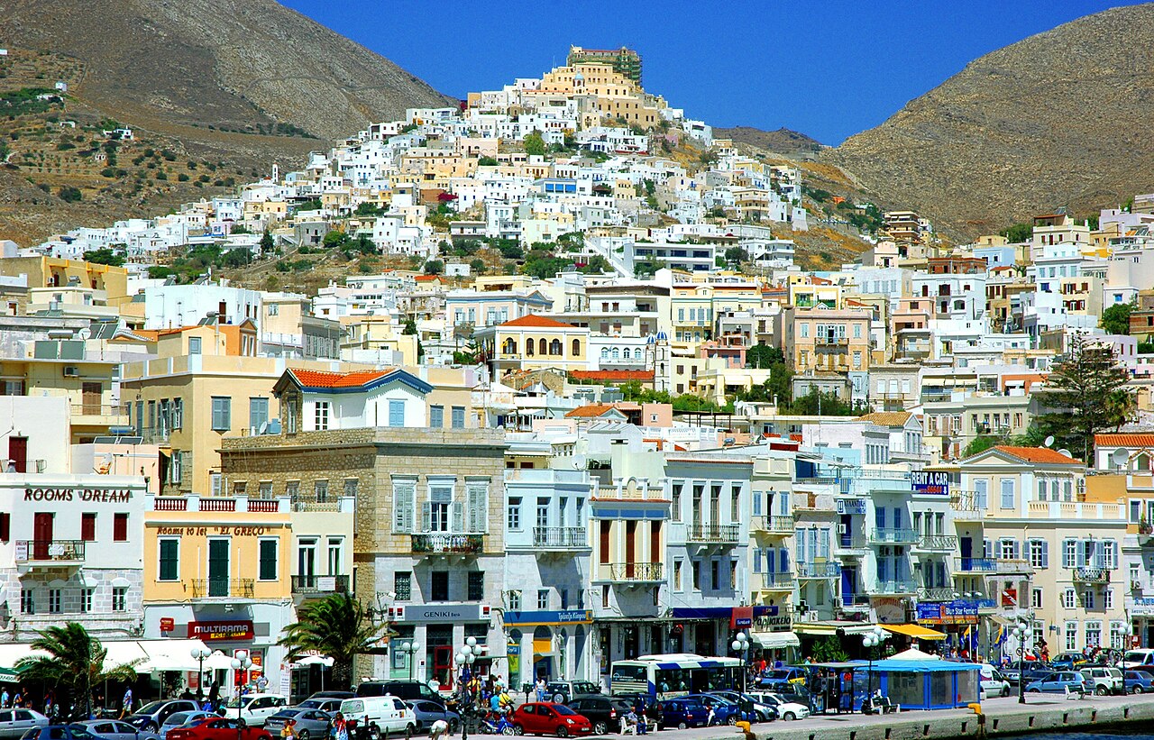 Ermoupolis capitale Syros Cyclades