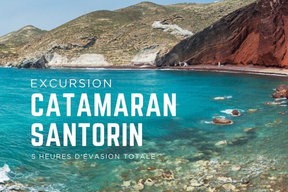 excursion catamaran santorin