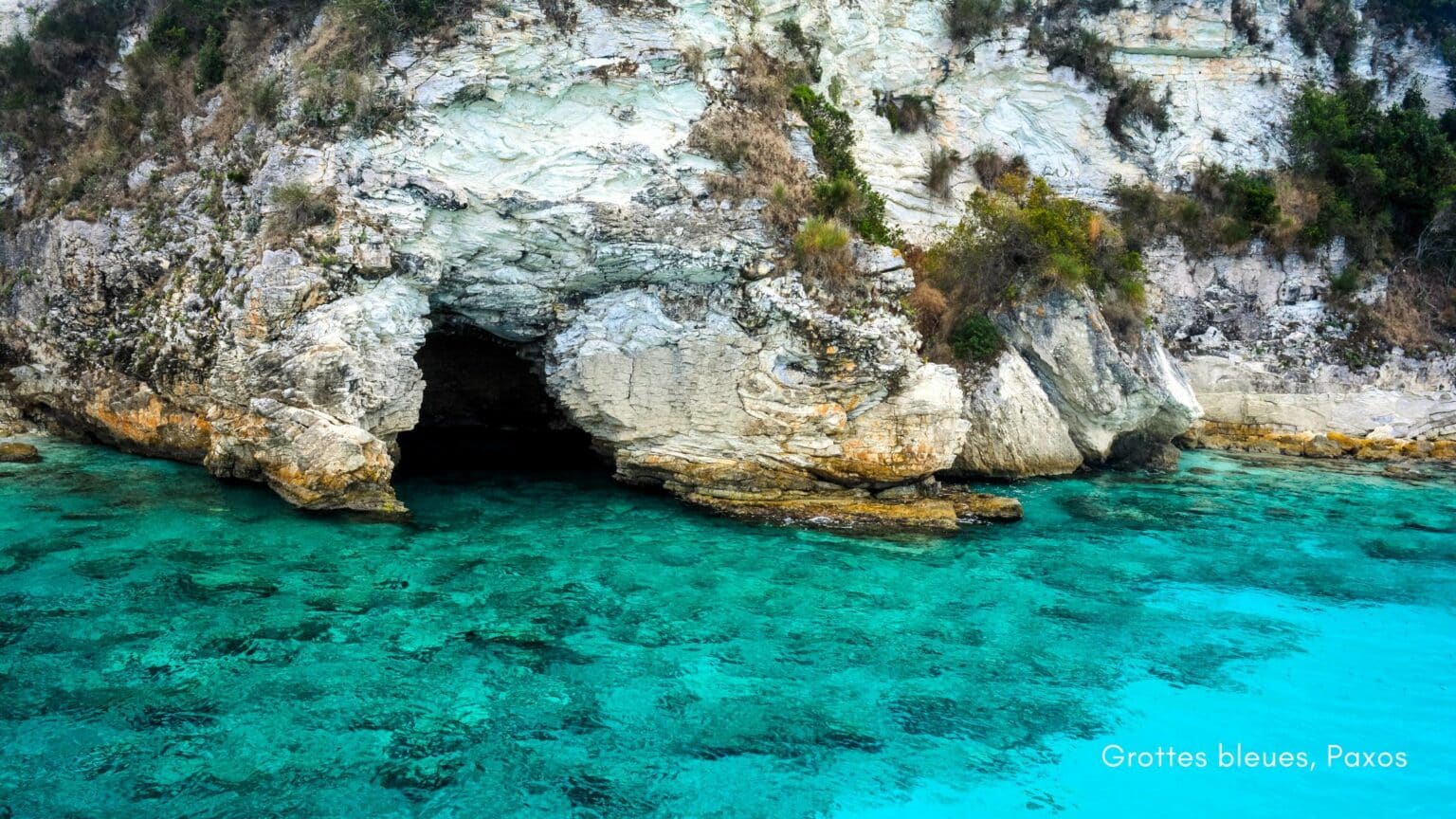 Grottes Bleues de Paxos