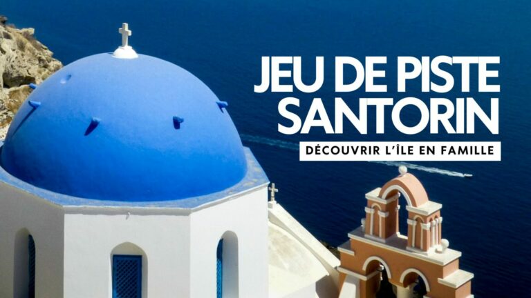 jeu de piste santorin