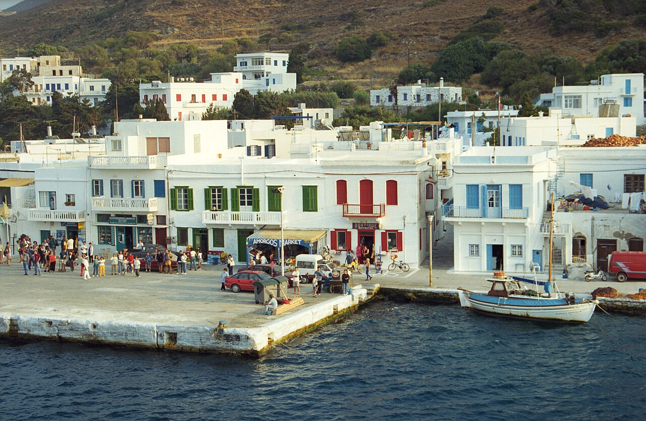 Baie de Katapola à Amorgos