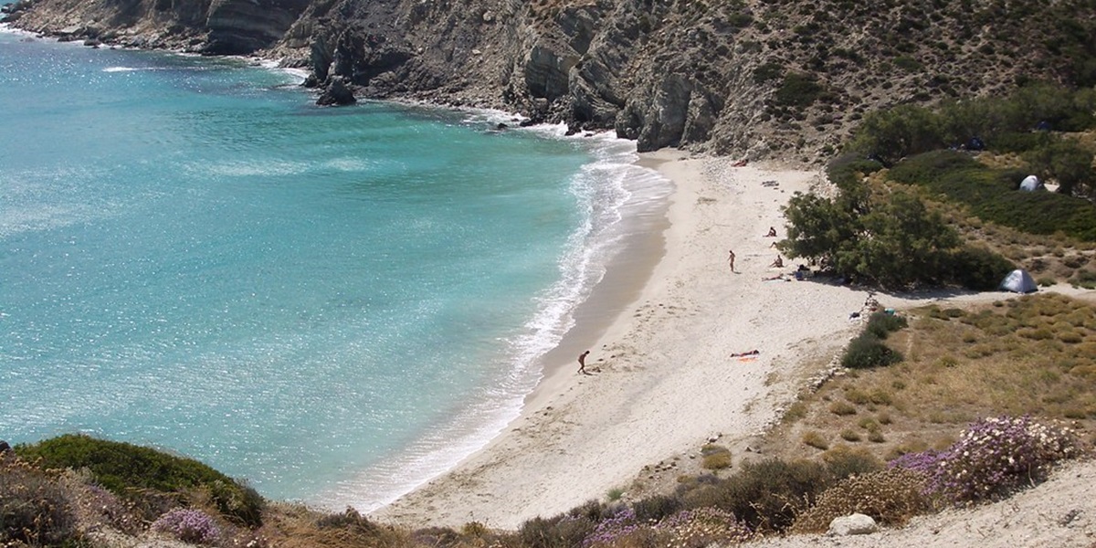 Plage de Livadi à Donoussa