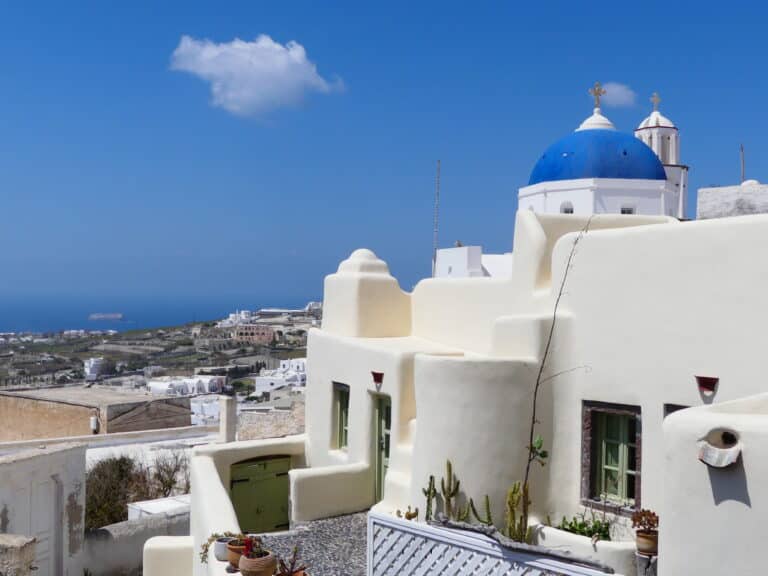 Panorama 360° depuis le sommet de Pyrgos