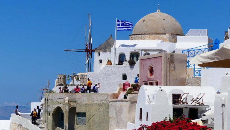 preparer sejour ile de santorin