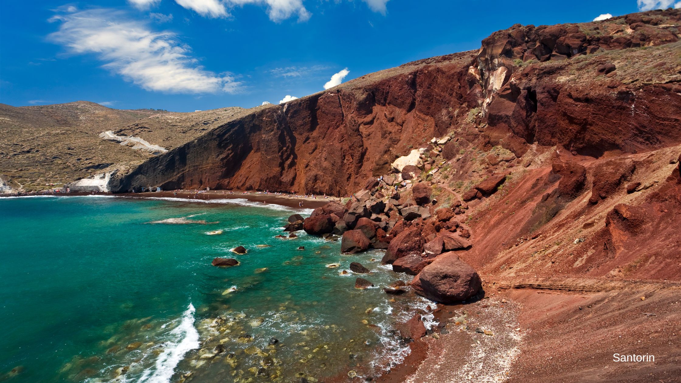 Red Beach Santorin