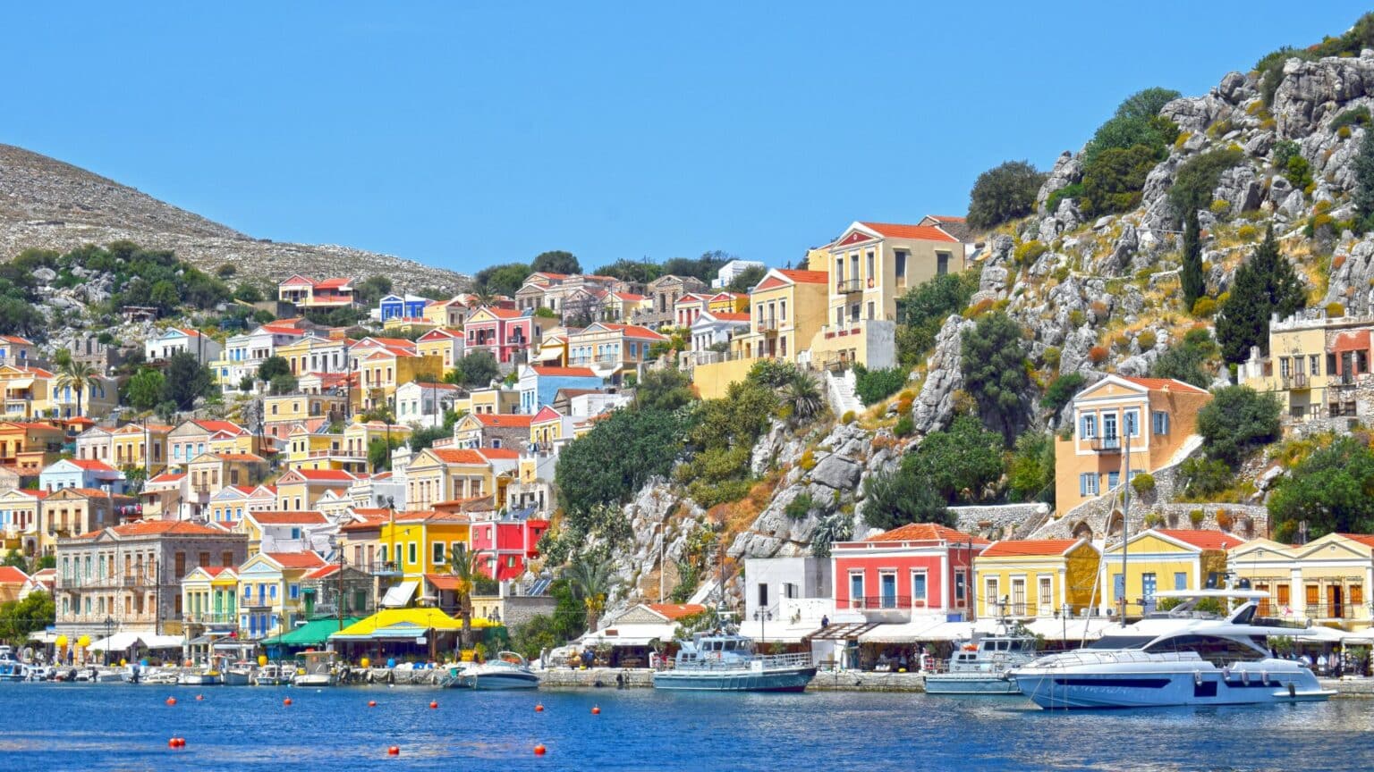 Retour vers Rhodes en fin d'après-midi