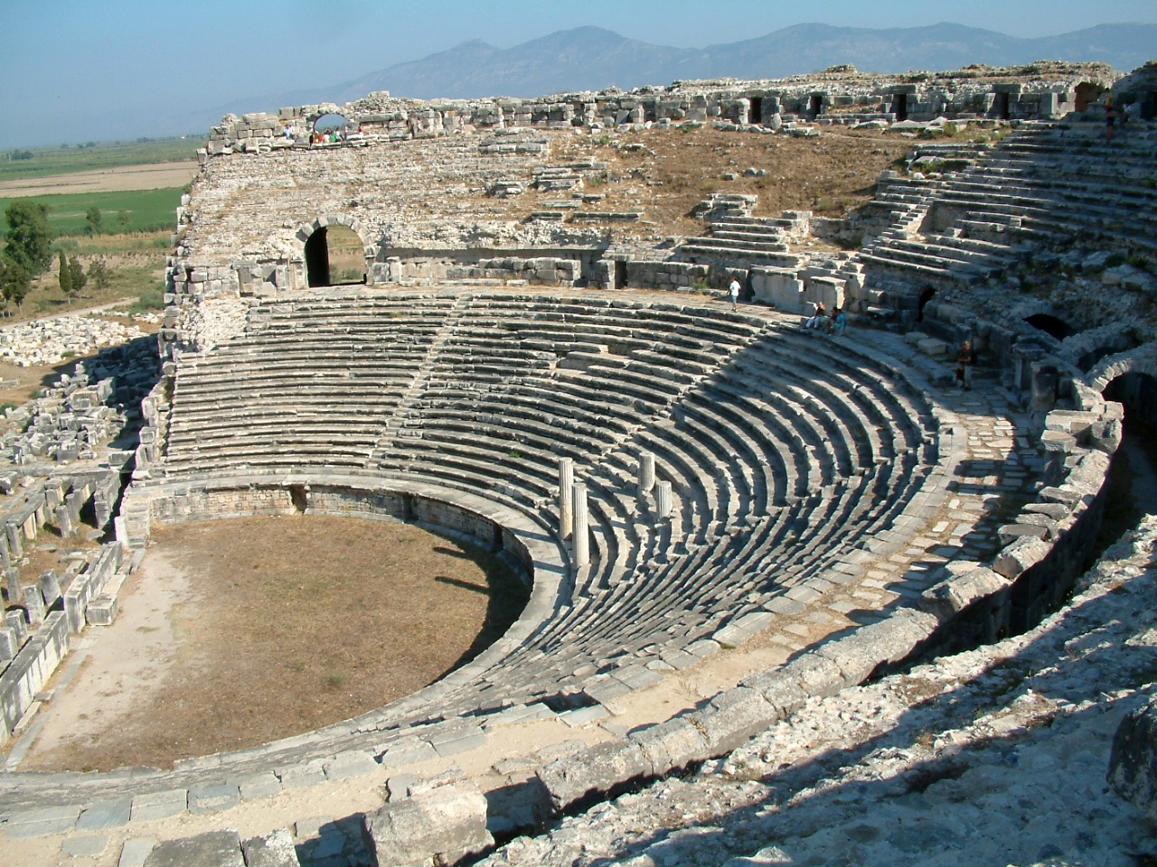 Théâtre antique de Milet — berceau de la philosophie, côte égéenne de Turquie