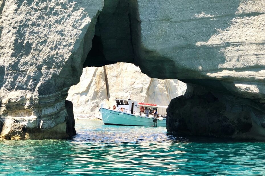 visite de Kleftiko Milos