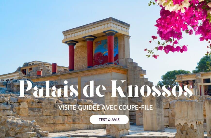 Visite guidée du palais de Knossos avec coupe-file
