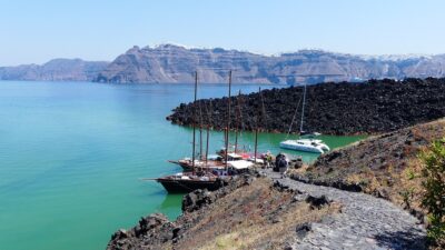 visite volcan santorin cyclades grece