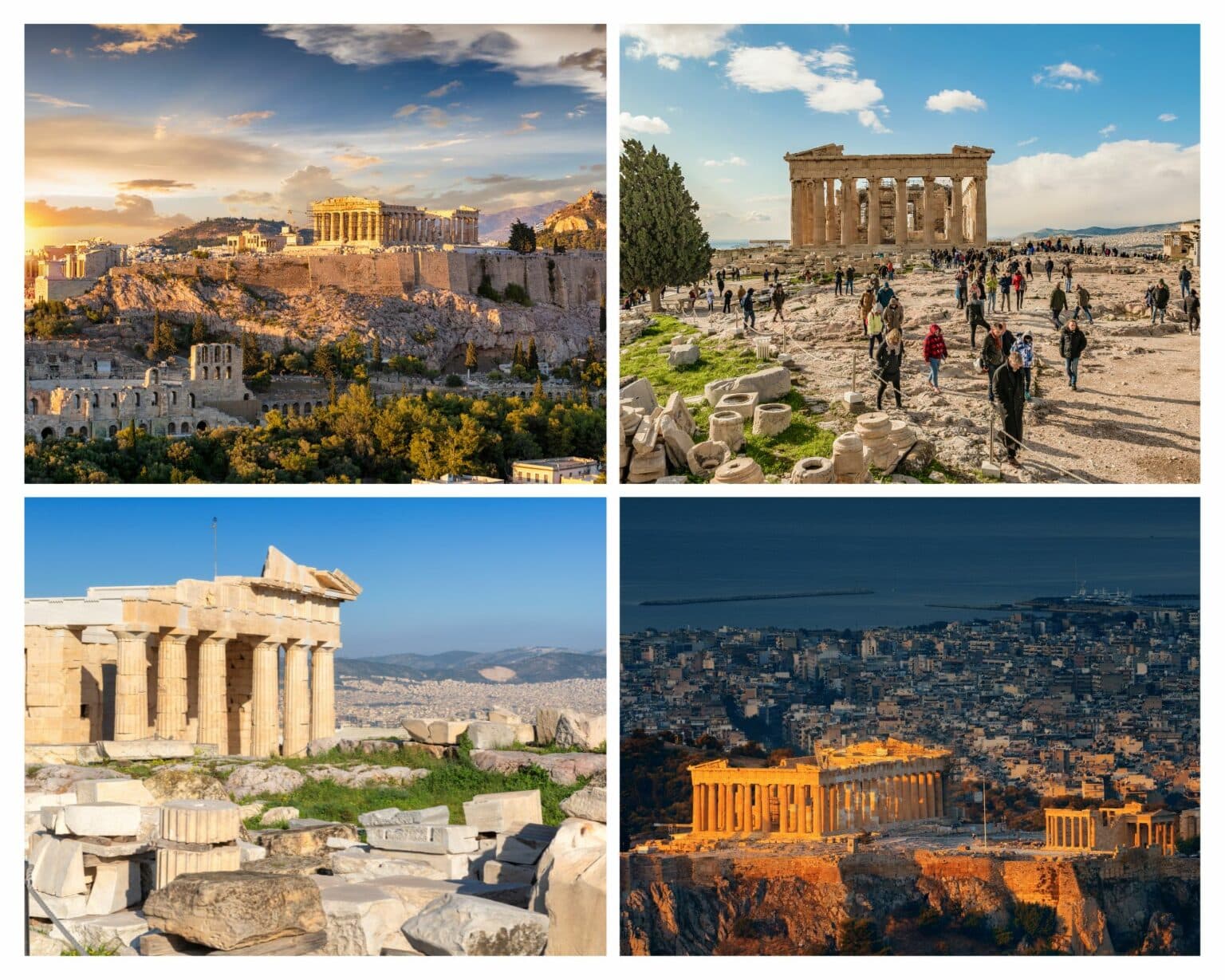 Entrée de l'Acropole d'Athènes
