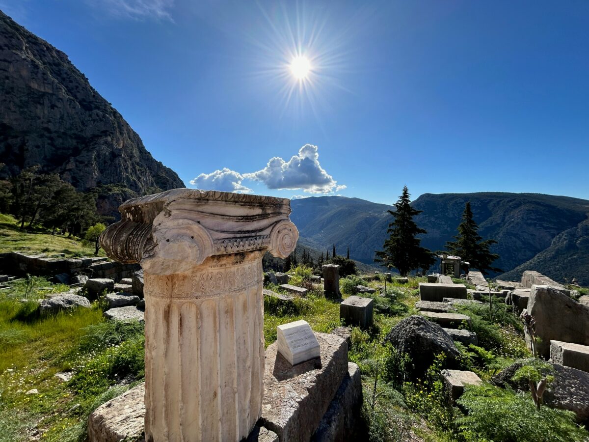 visiter delphi grece